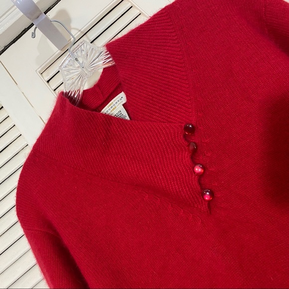 Vintage Yarnworks Wool/Angora Blend Sweater - Picture 3 of 5